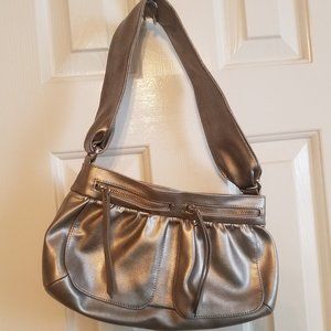 5/$25⭐ Axcess by Liz Claiborne Silver shoulder bag